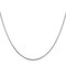 Sterling Silver Italian Horn Charm &#x26; 18&#x22; Chain Jewerly 22mm x 4mm